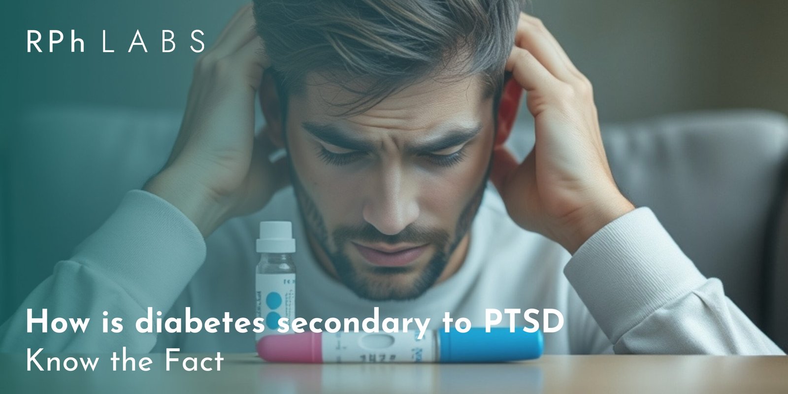 How is diabetes secondary to PTSD