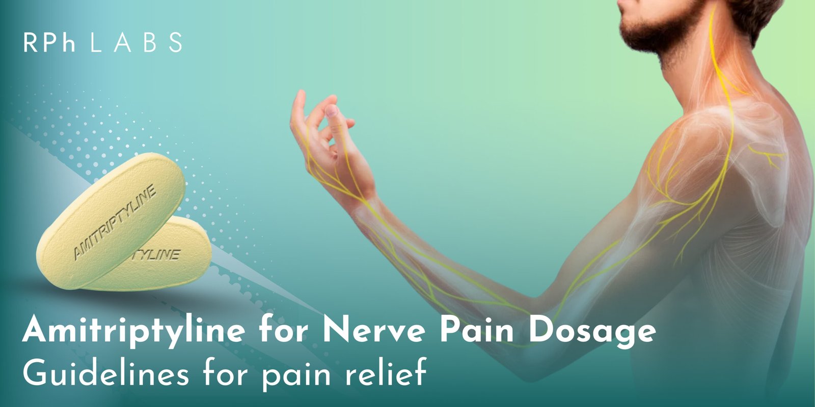 Amitriptyline for nerve pain dosage