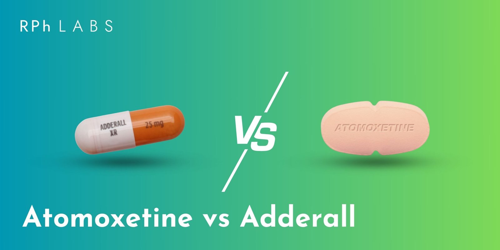 Atomoxetine vs Adderall