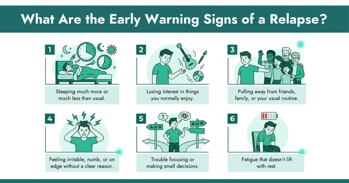 What Are the Early Warning Signs of a Relapse