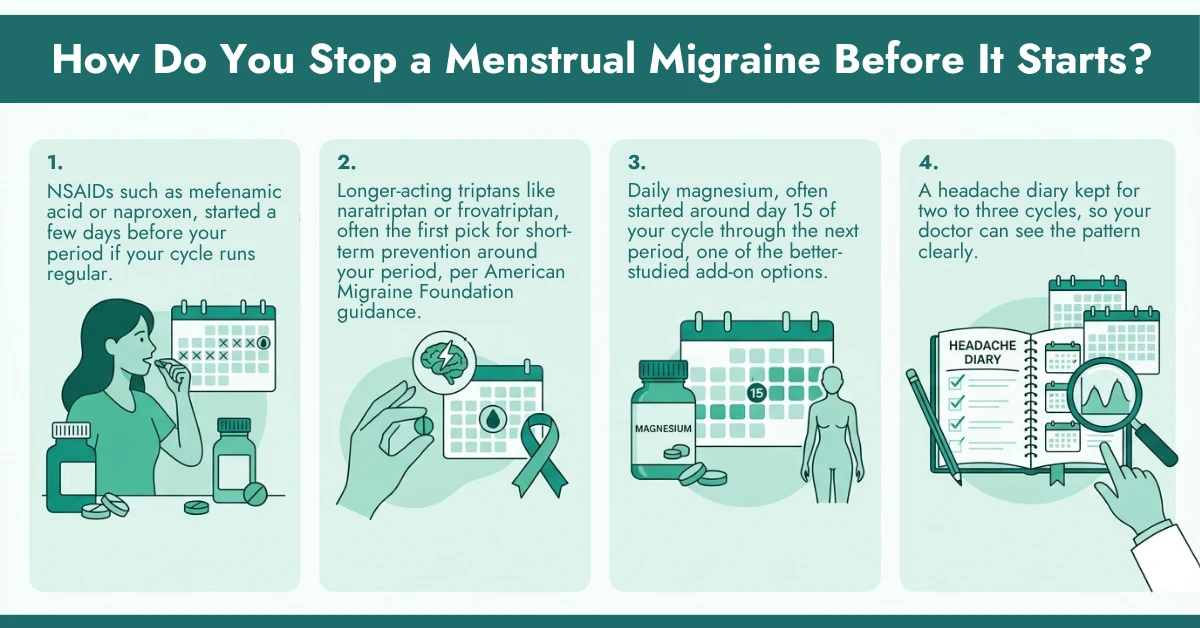 How Do You Stop a Menstrual Migraine Before It Starts