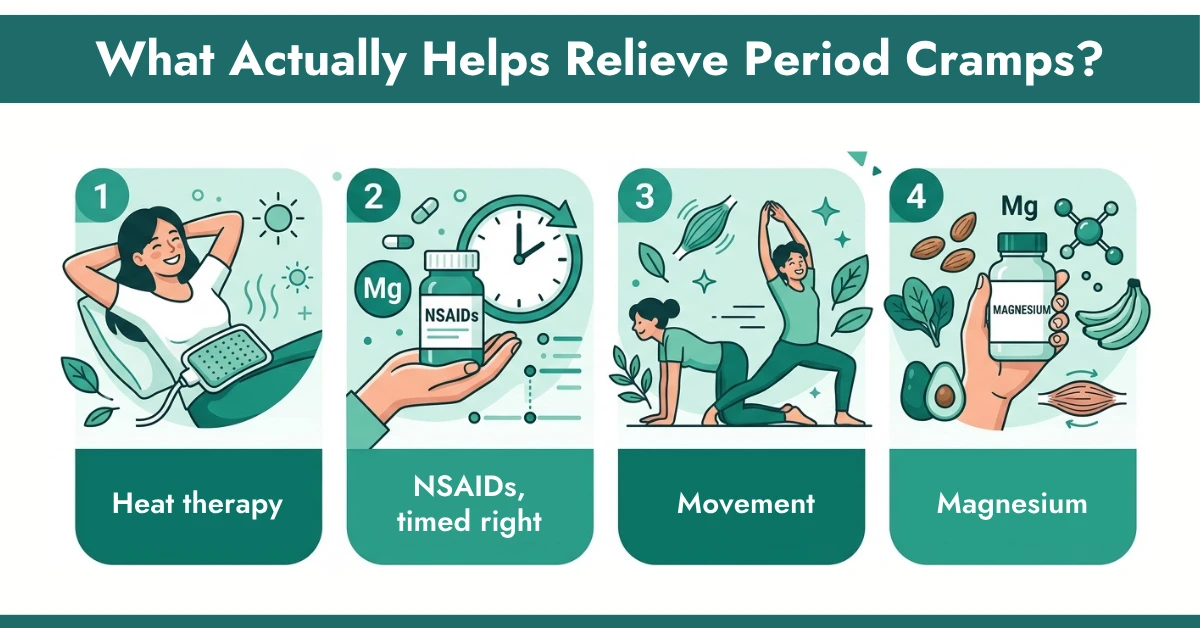 What Actually Helps Relieve Period Cramps